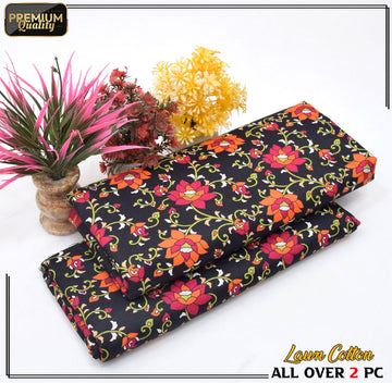 2 Piece Soft | Lightweight & Stylish Printed Lawn Cotton Suit - BDF#110