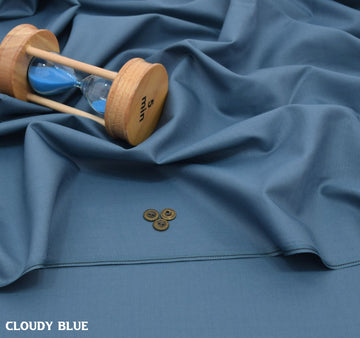 Cloudy Blue -  Pure Wash And Wear -