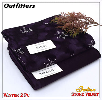 Indan 2-Piece Stone Velvet