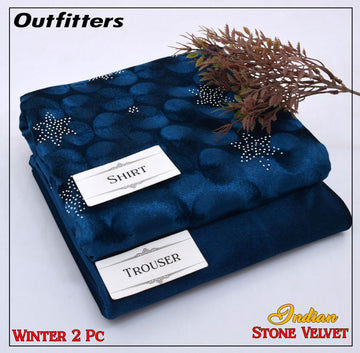 Indan 2-Piece Stone Velvet