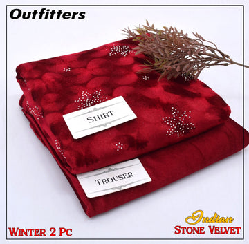 Indan 2-Piece Stone Velvet