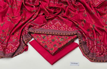 Dhanak With Dhanak Dupatta