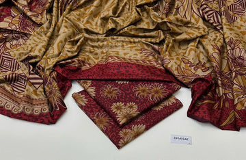 Dhanak With Dhanak Dupatta