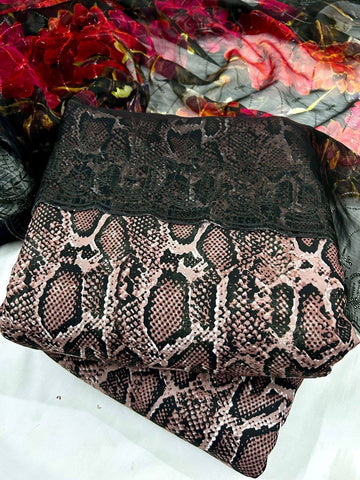 Chikenkari 3-Pc Suit