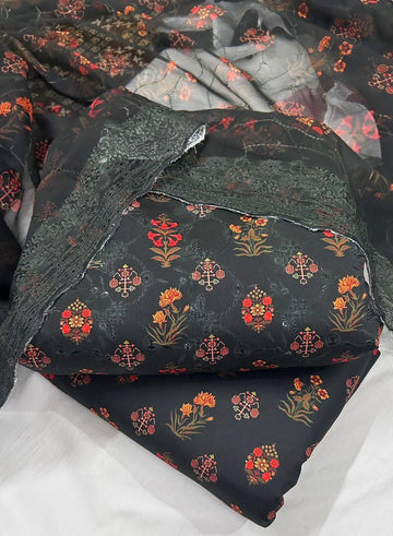 Chikenkari 3-Pc Suit